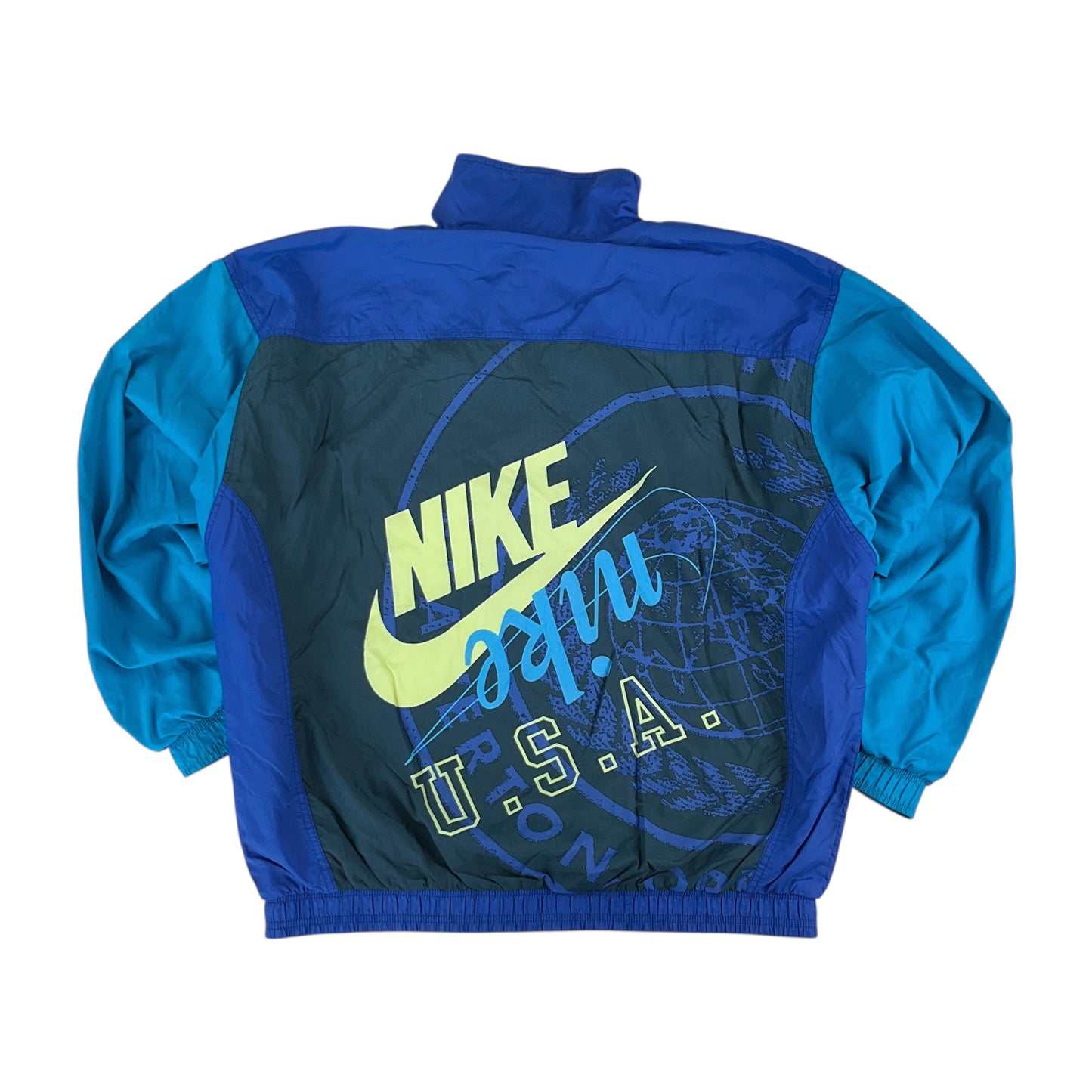 Nike 90s "USA" Retro Trainingsanzug - Large-NIKE-olesstore-vintage-secondhand-shop-austria-österreich