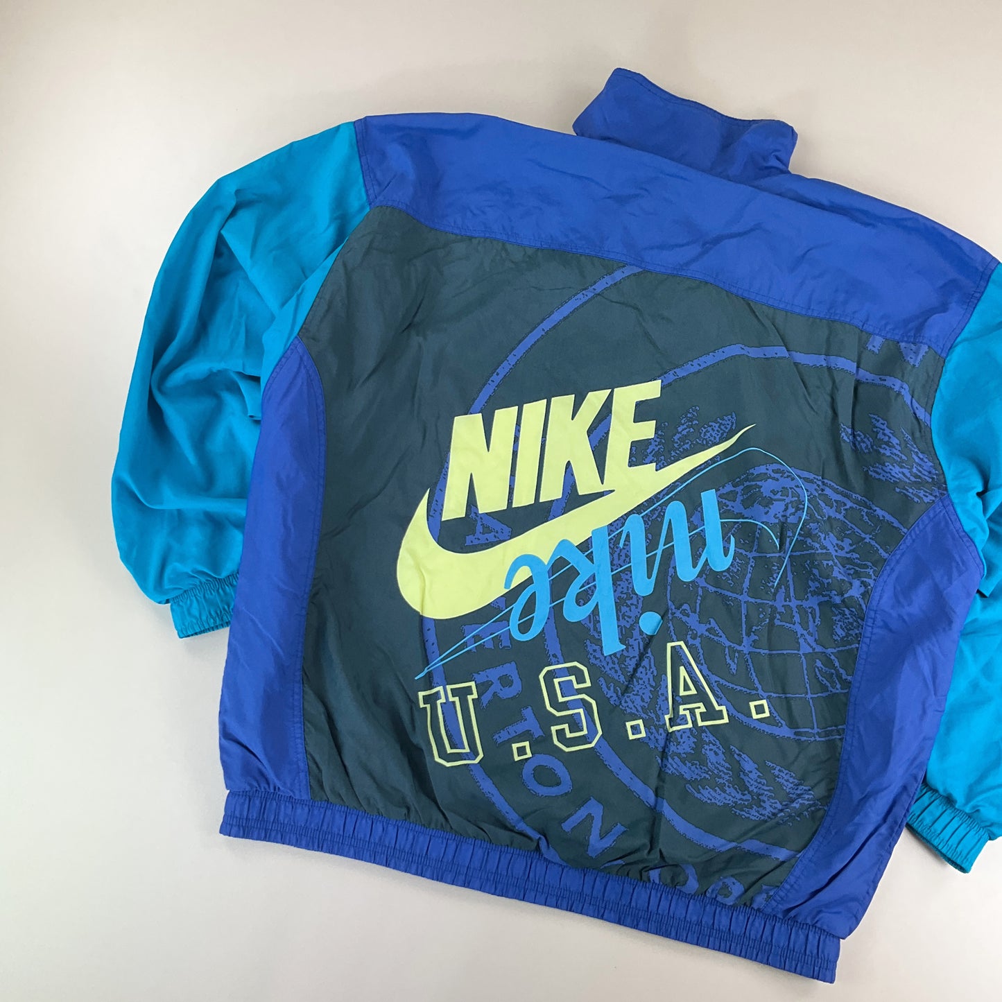 Nike 90s "USA" Retro Trainingsanzug - Large-NIKE-olesstore-vintage-secondhand-shop-austria-österreich