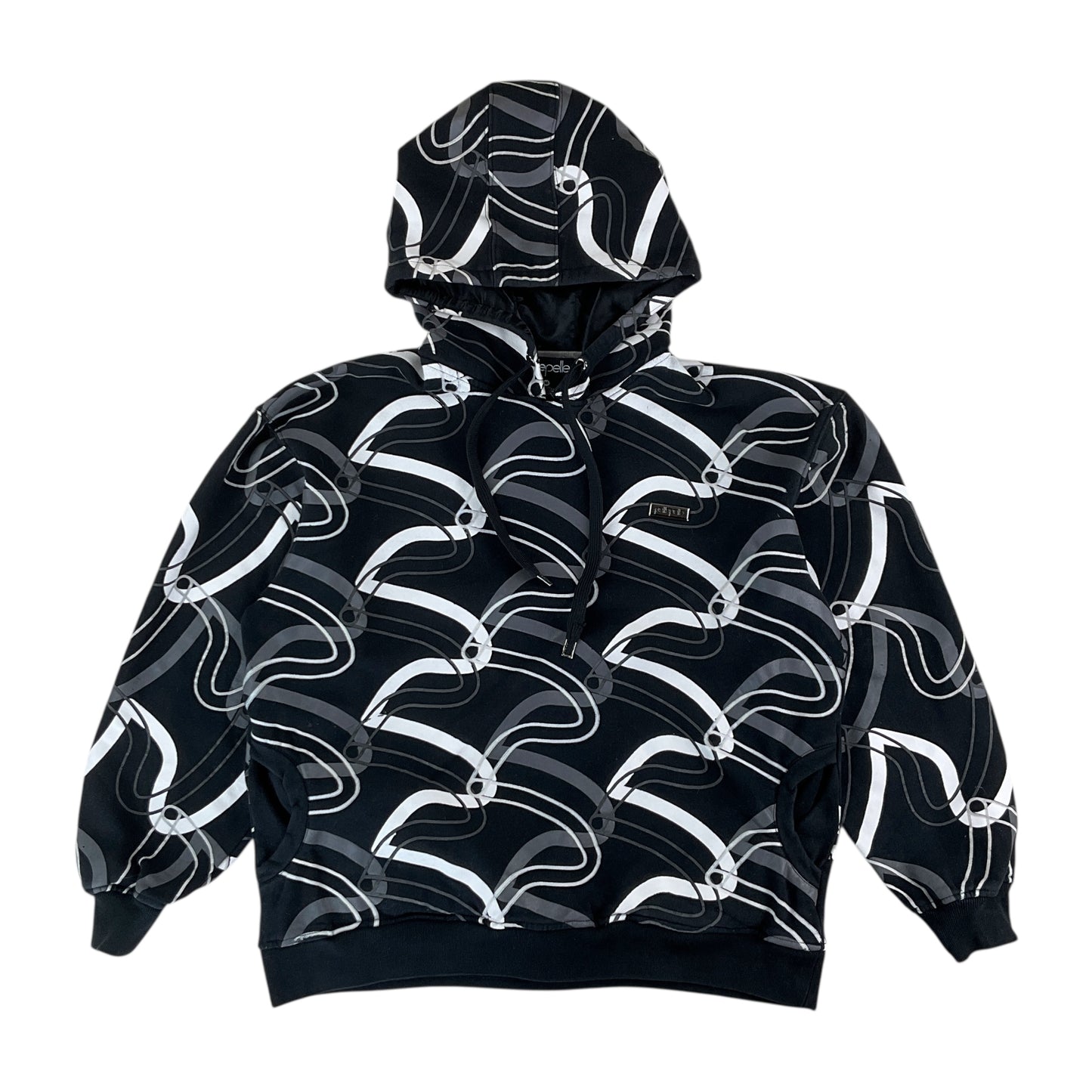 Pelle Pelle Y2K Hoodie - Medium-Pelle Pelle-olesstore-vintage-secondhand-shop-austria-österreich