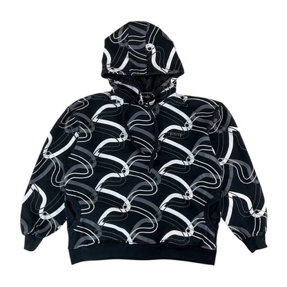 Pelle Pelle Y2K Hoodie - Medium-Pelle Pelle-olesstore-vintage-secondhand-shop-austria-österreich