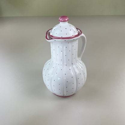 Gmundner Keramik Barock Krug Tupferl Rosa 22cm-Gmundner Keramik-olesstore-vintage-secondhand-shop-austria-österreich