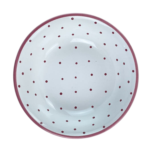 Gmundner Keramik kleine Schüssel Tupferl Rosa Ø14,5cm-Gmundner Keramik-olesstore-vintage-secondhand-shop-austria-österreich