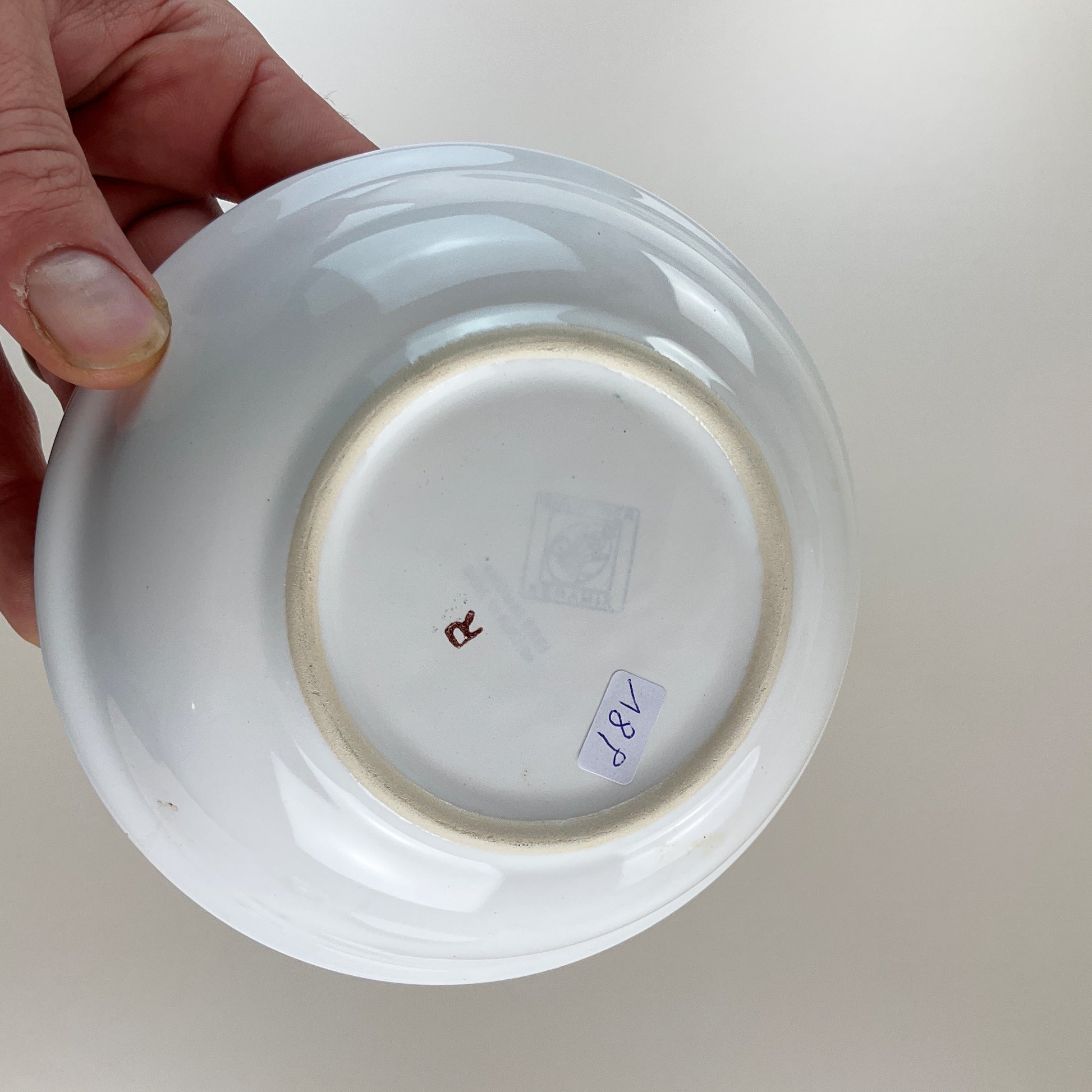 Gmundner Keramik kleine Schüssel Tupferl Rosa Ø14,5cm-Gmundner Keramik-olesstore-vintage-secondhand-shop-austria-österreich