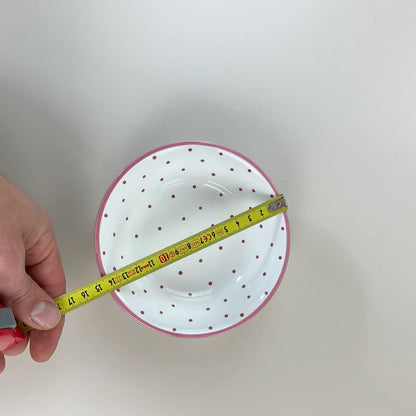 Gmundner Keramik kleine Schüssel Tupferl Rosa Ø14,5cm-Gmundner Keramik-olesstore-vintage-secondhand-shop-austria-österreich