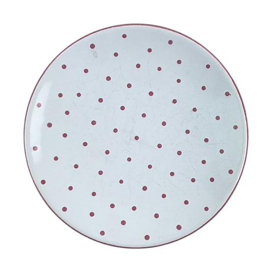 Gmundner Keramik Unterteller Tupferl Rosa Ø15cm-Gmundner Keramik-olesstore-vintage-secondhand-shop-austria-österreich