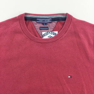 Tommy Hilfiger Basic Sweatshirt - XL-TOMMY HILFIGER-olesstore-vintage-secondhand-shop-austria-österreich