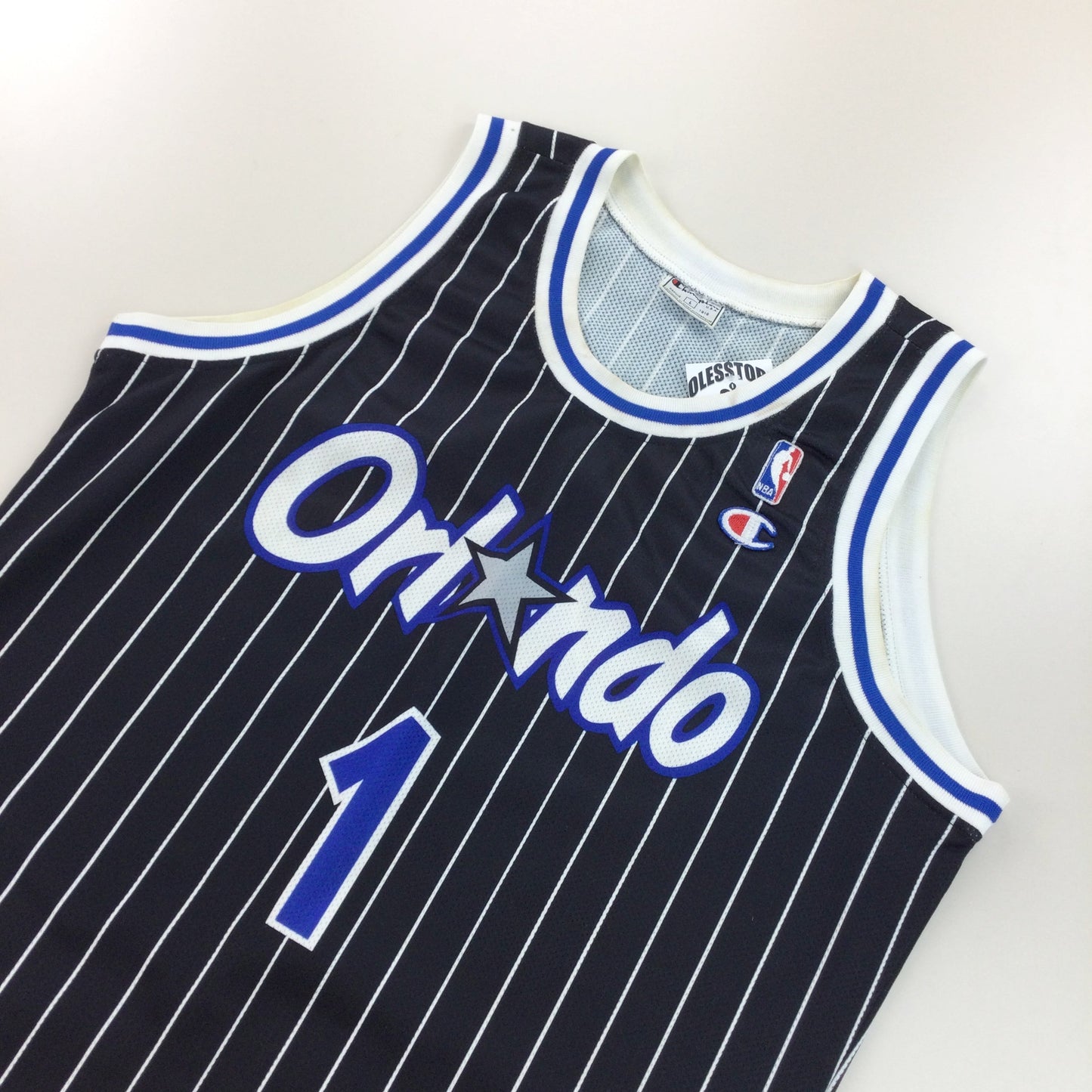 Champion x Orlando Magic 90s Hardaway Jersey - Large-olesstore-vintage-secondhand-shop-austria-österreich