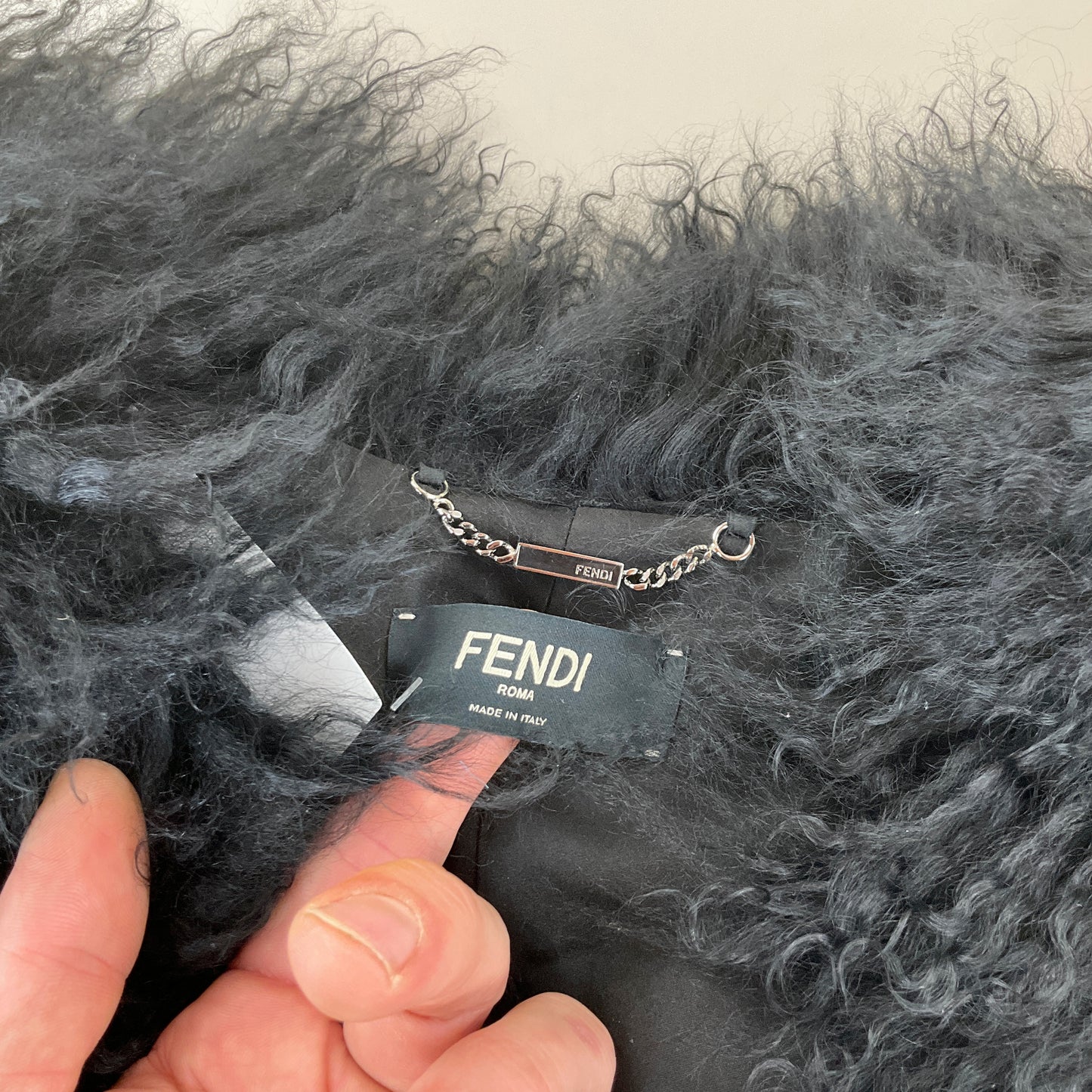 Fendi Shrug Schulter Schulterwärmer Stola Schal - W/38-England-olesstore-vintage-secondhand-shop-austria-österreich