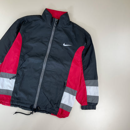 Nike 90s Swoosh leichte Jacke - Medium-NIKE-olesstore-vintage-secondhand-shop-austria-österreich