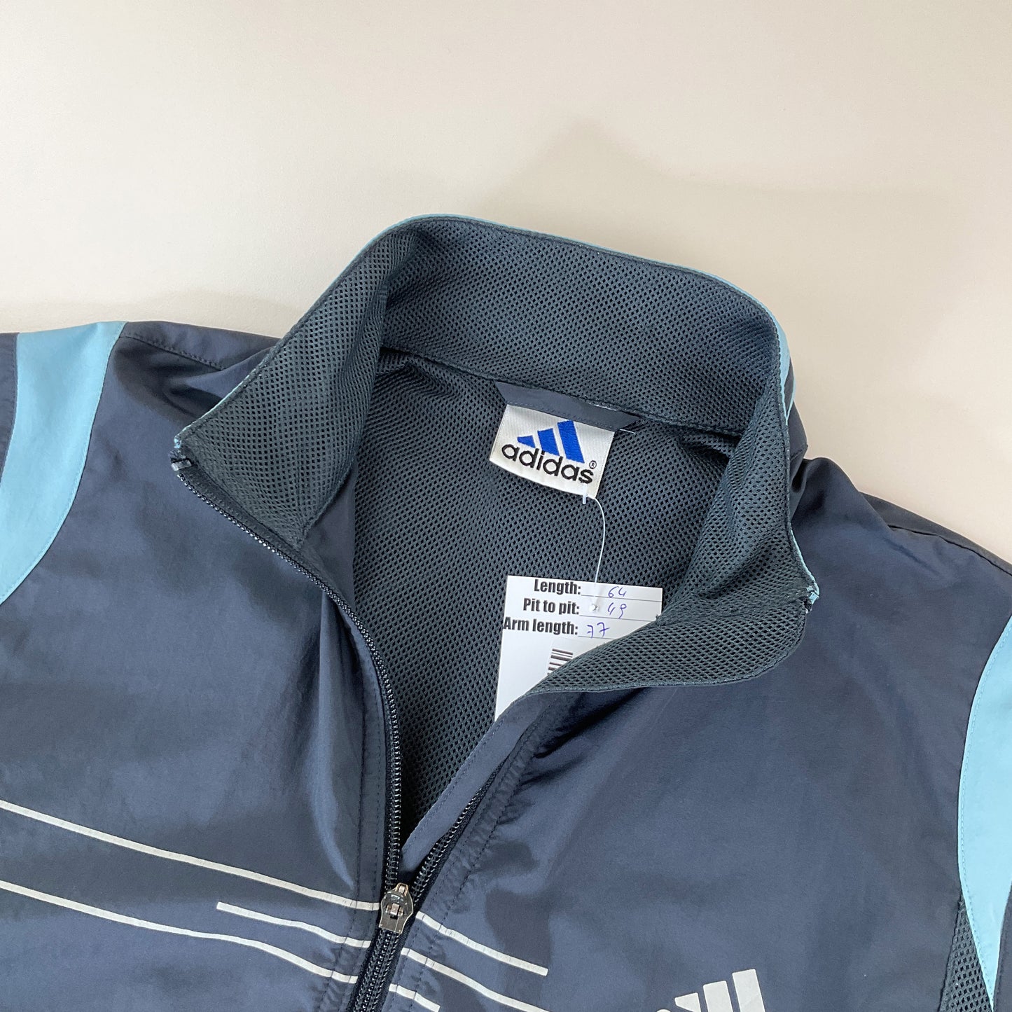 Adidas 90s leichte Jacke - Damen/M-ADIDAS-olesstore-vintage-secondhand-shop-austria-österreich