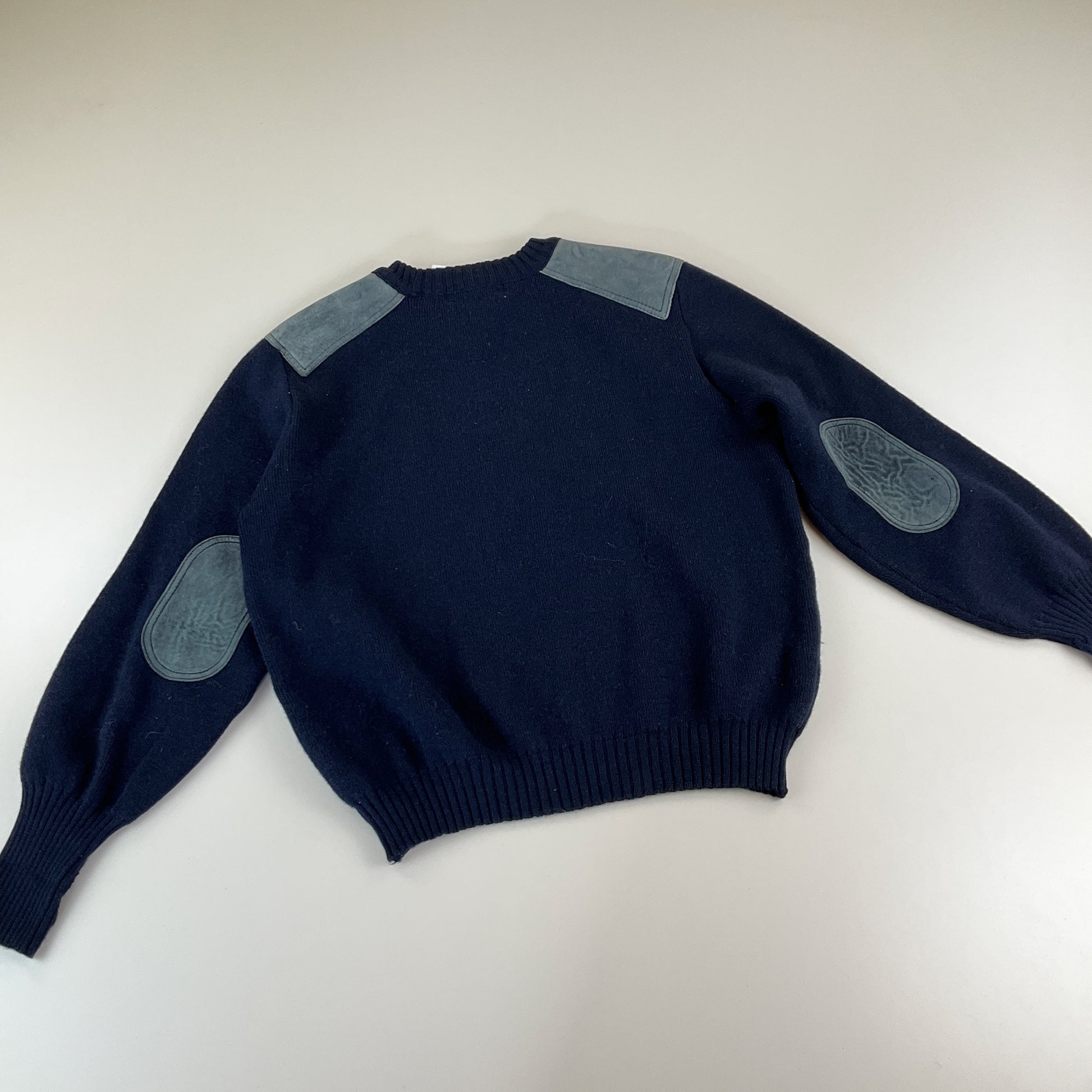 Burberry 90s Woll- Sweatshirt - Damen/S-Burberry-olesstore-vintage-secondhand-shop-austria-österreich