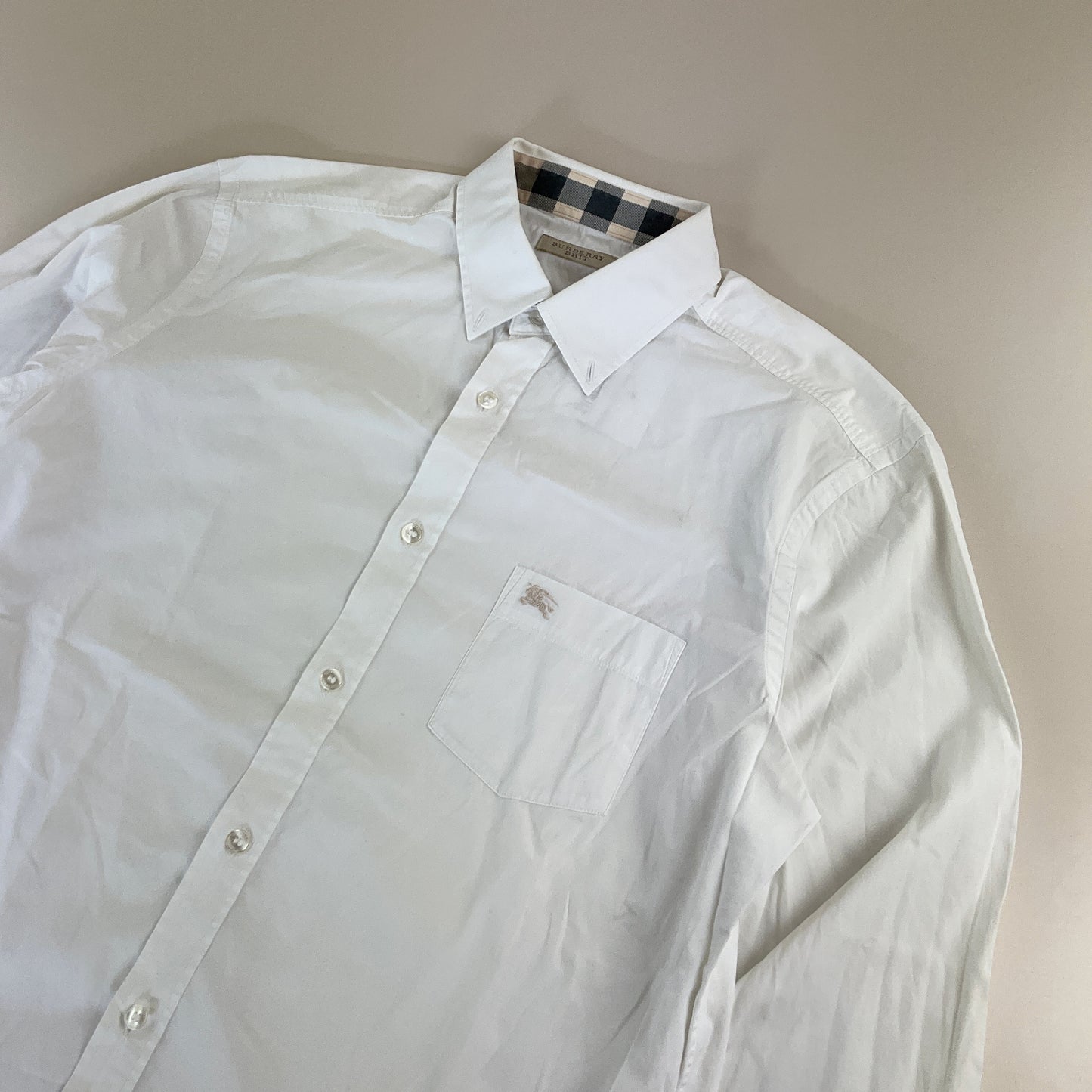 Burberry Brit Basic Hemd - Large-BURBERRY-olesstore-vintage-secondhand-shop-austria-österreich
