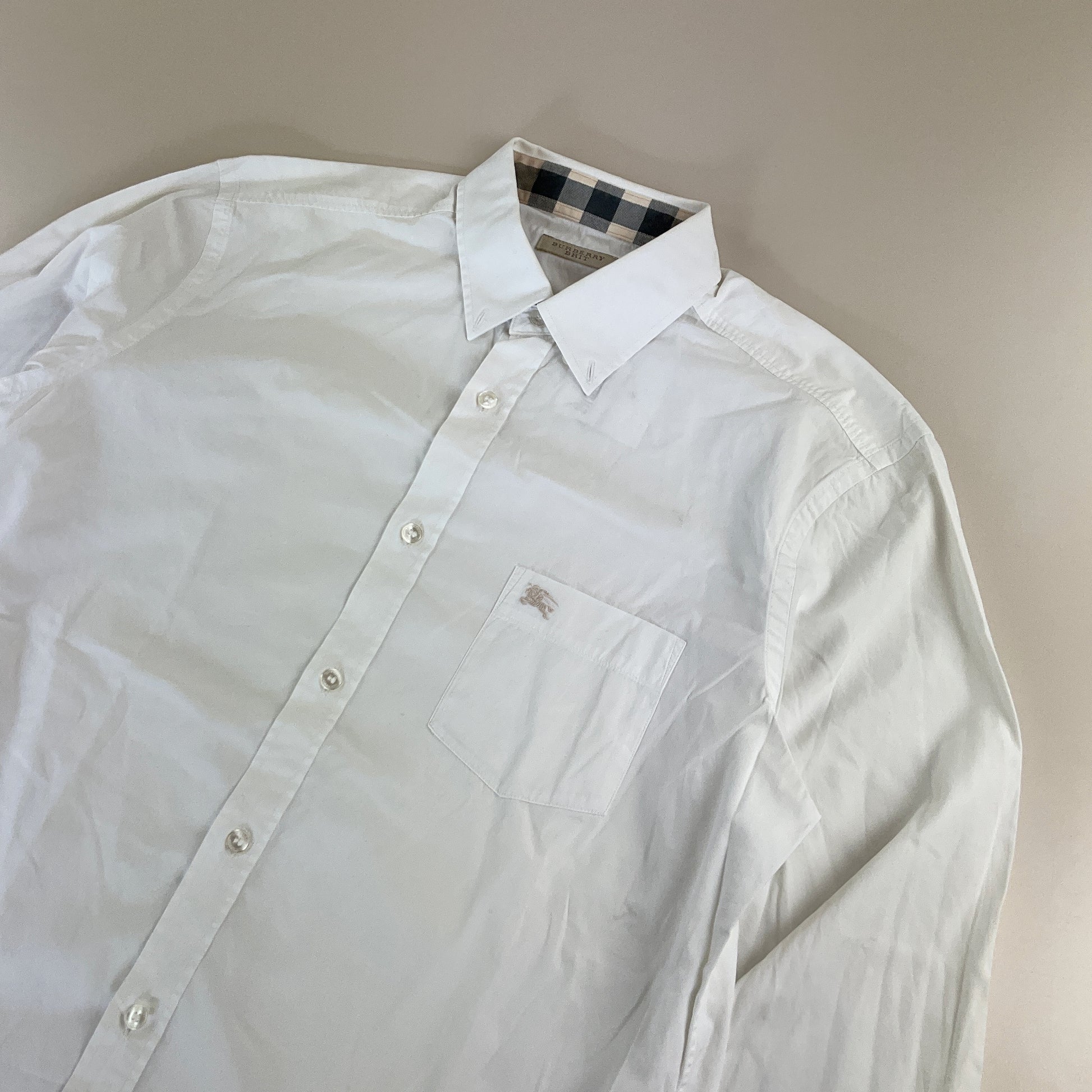Burberry Brit Basic Hemd - Large-BURBERRY-olesstore-vintage-secondhand-shop-austria-österreich