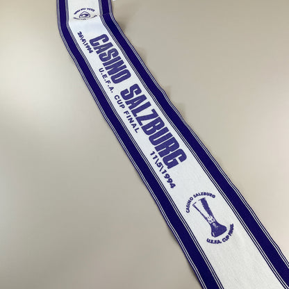 Casino Salzburg 1994 UEFA Cup Finale Schal-Casino Salzburg-olesstore-vintage-secondhand-shop-austria-österreich