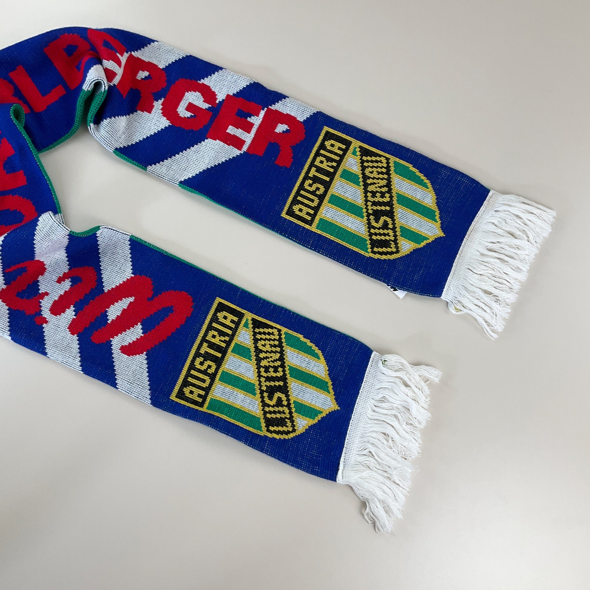 Austria Lustenau 90s Schal-Austria Lustenau-olesstore-vintage-secondhand-shop-austria-österreich