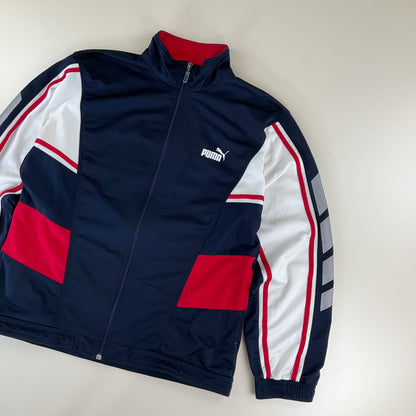 Puma 90s Sport Jacke - XL-PUMA-olesstore-vintage-secondhand-shop-austria-österreich