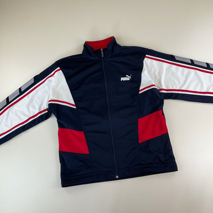 Puma 90s Sport Jacke - XL-PUMA-olesstore-vintage-secondhand-shop-austria-österreich