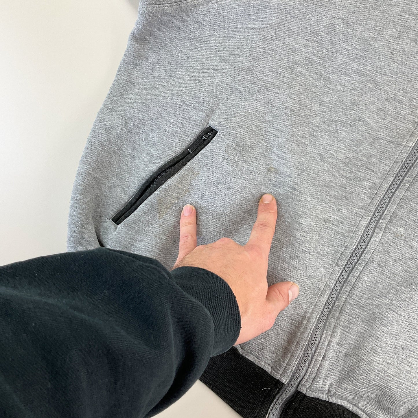 Adidas 90s Baumwolle Jacke - Large-Adidas-olesstore-vintage-secondhand-shop-austria-österreich