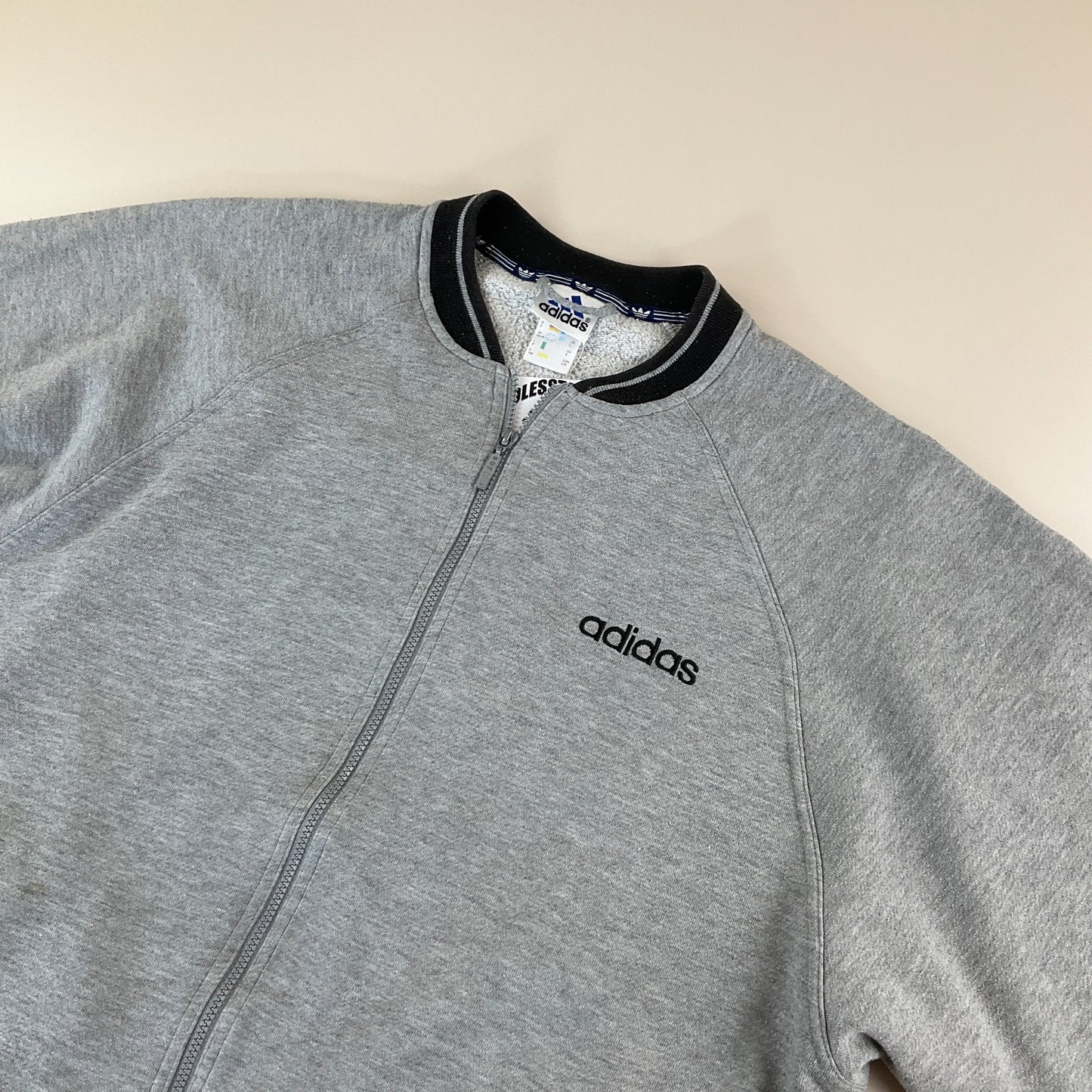 Adidas 90s Baumwolle Jacke - Large-Adidas-olesstore-vintage-secondhand-shop-austria-österreich