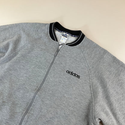 Adidas 90s Baumwolle Jacke - Large-Adidas-olesstore-vintage-secondhand-shop-austria-österreich