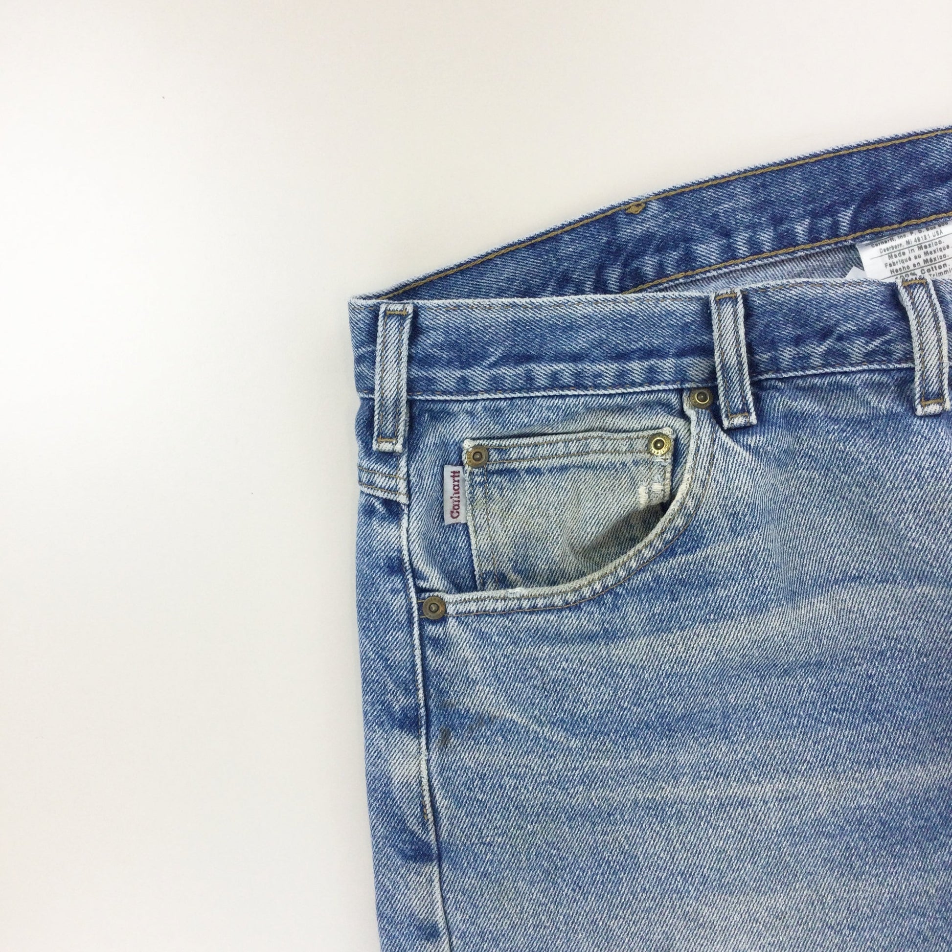 Carhartt 90s Denim Jeans - W46 L30-CARHARTT-olesstore-vintage-secondhand-shop-austria-österreich