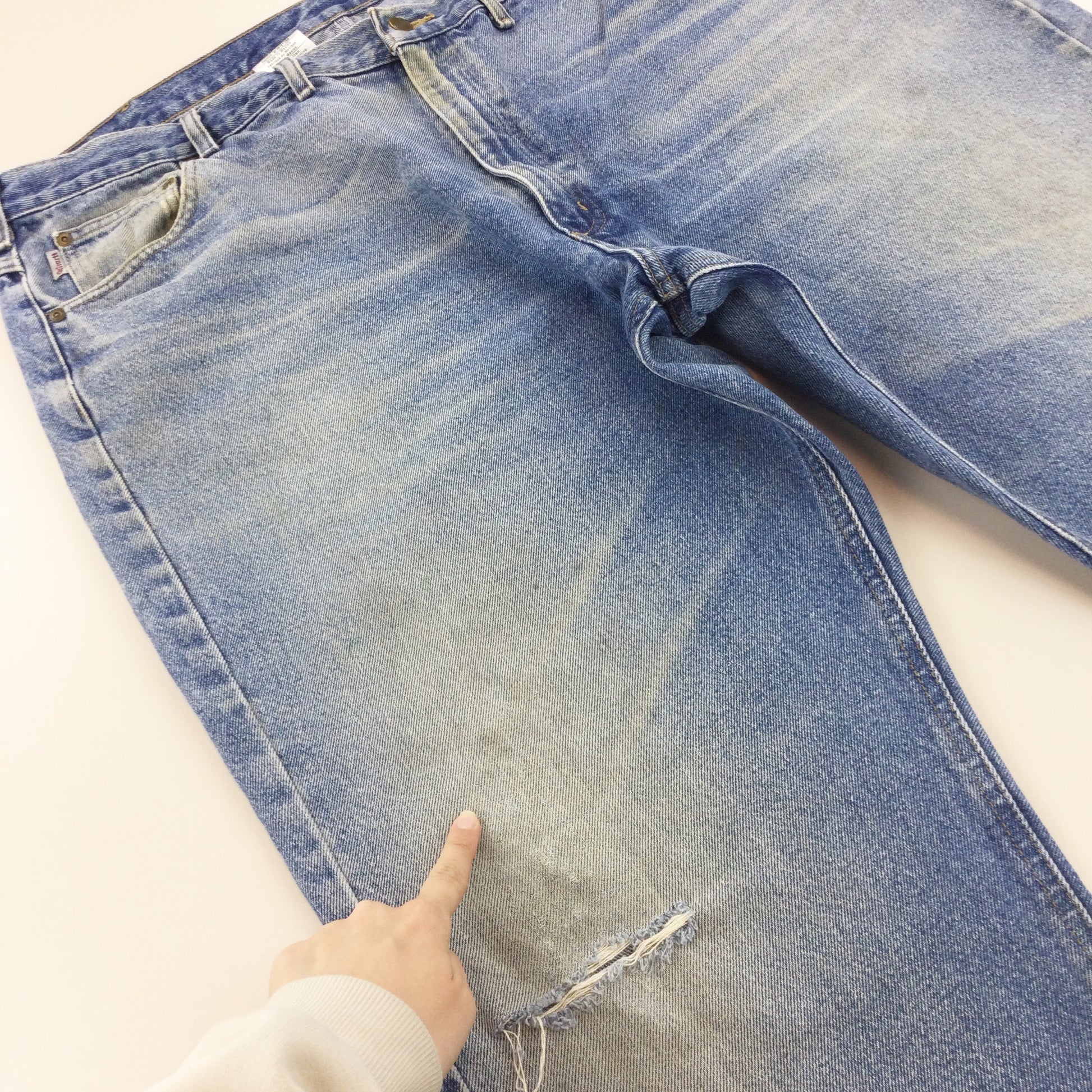 Carhartt 90s Denim Jeans - W46 L30-CARHARTT-olesstore-vintage-secondhand-shop-austria-österreich