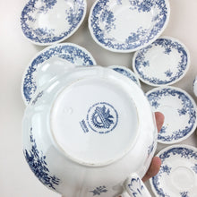 Load image into Gallery viewer, Villeroy &amp; Boch Valeria Blue Floral Porcelain 13 Piece Set-OLESSTORE-olesstore-vintage-secondhand-shop-austria-österreich
