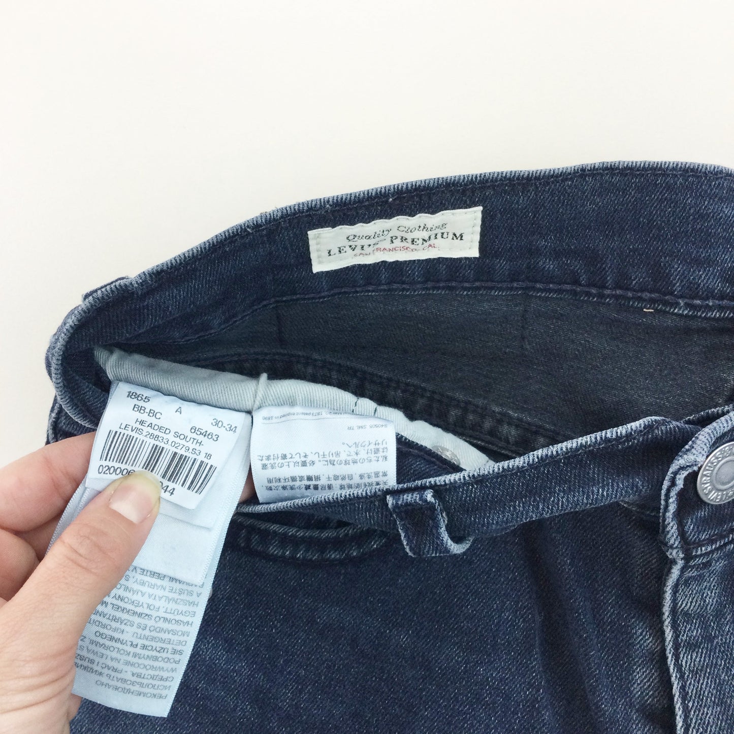 Levi's 512 Denim Jeans - W30 L34-LEVI'S-olesstore-vintage-secondhand-shop-austria-österreich