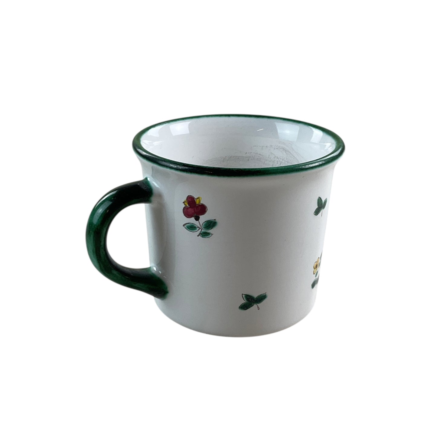Gmundner Keramik Vintage Tasse Heferl Streublumen Ø9,5cm-Gmundner Keramik-olesstore-vintage-secondhand-shop-austria-österreich