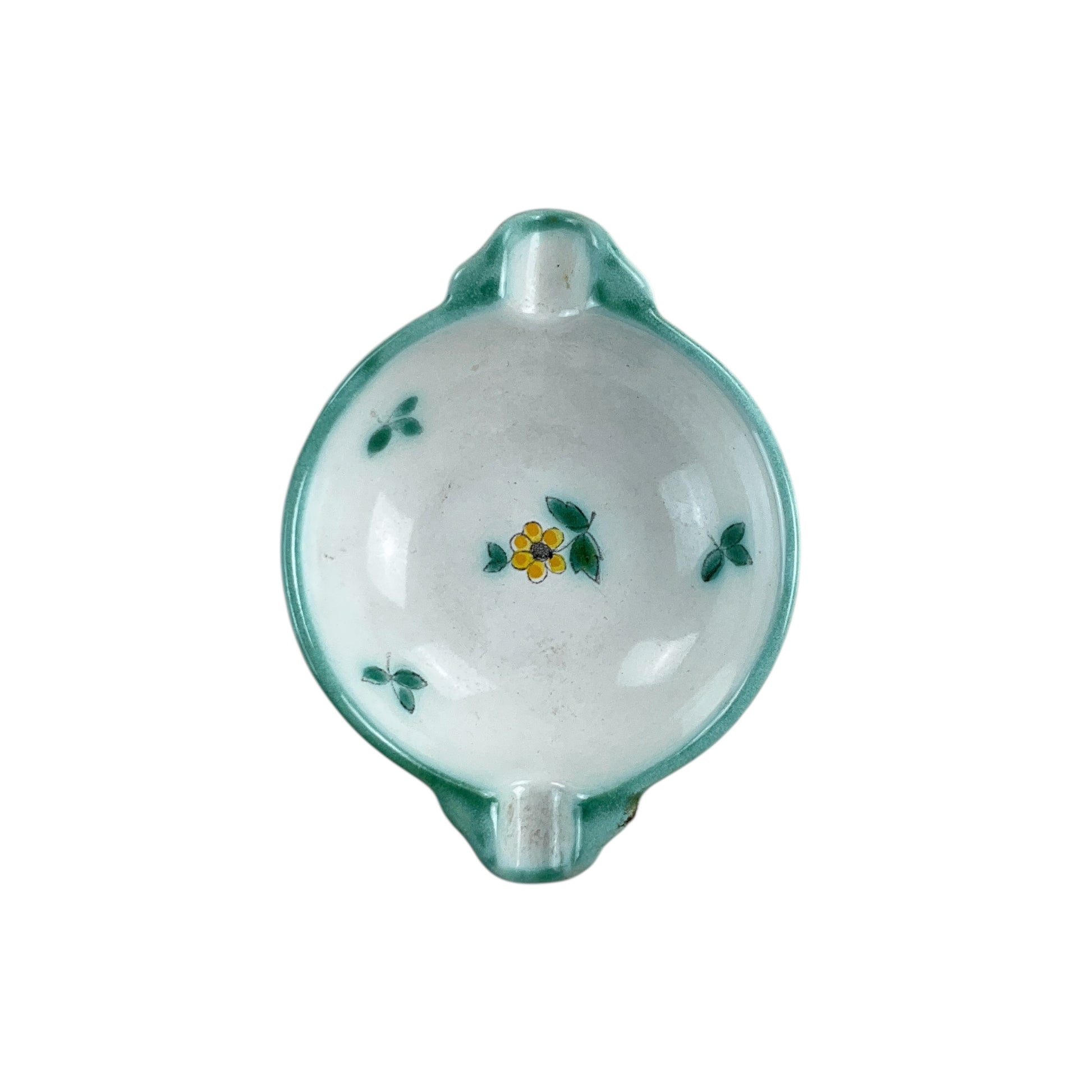 Gmundner Keramik Aschenbecher Streublumen 11,5cm-Gmundner Keramik-olesstore-vintage-secondhand-shop-austria-österreich