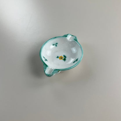 Gmundner Keramik Aschenbecher Streublumen 11,5cm-Gmundner Keramik-olesstore-vintage-secondhand-shop-austria-österreich