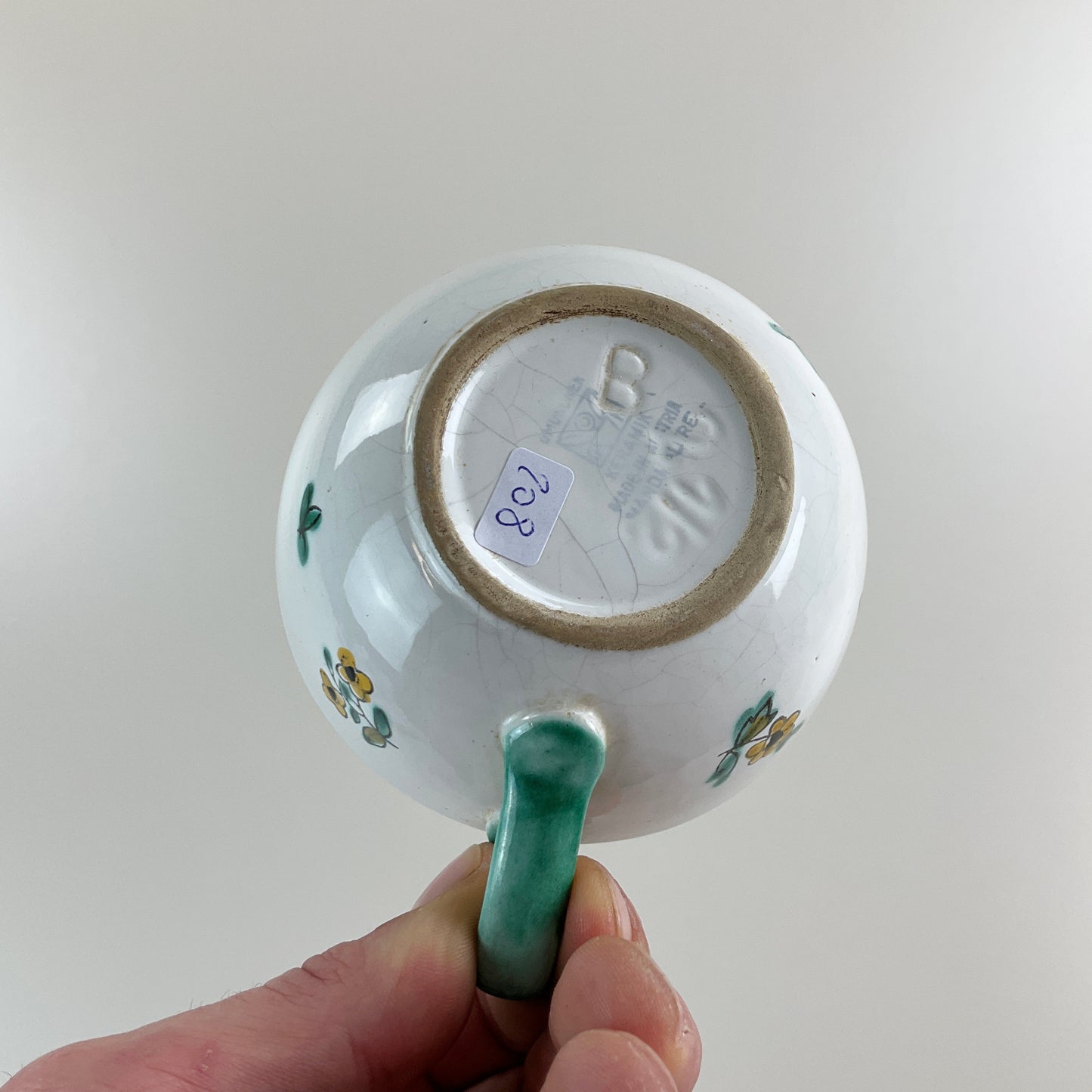 Gmundner Keramik Tasse Streublumen Ø10cm-Gmundner Keramik-olesstore-vintage-secondhand-shop-austria-österreich