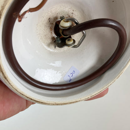 Gmundner Keramik Hänge-, Decken-, Lampe Grüngeflammt-Gmundner Keramik-olesstore-vintage-secondhand-shop-austria-österreich
