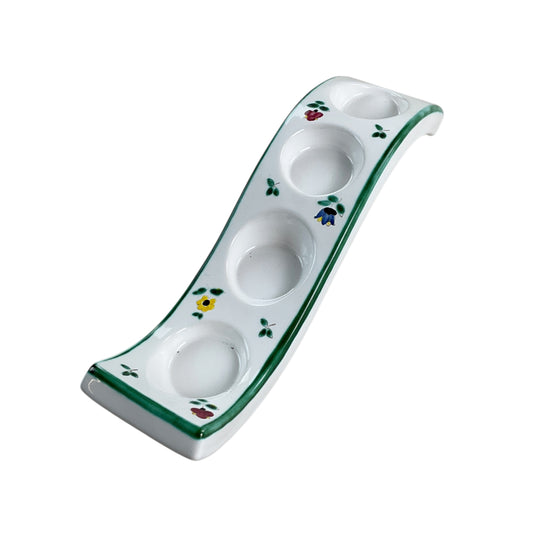 Gmundner Keramik 4er Kerzenständer Streublumen-Gmundner Keramik-olesstore-vintage-secondhand-shop-austria-österreich