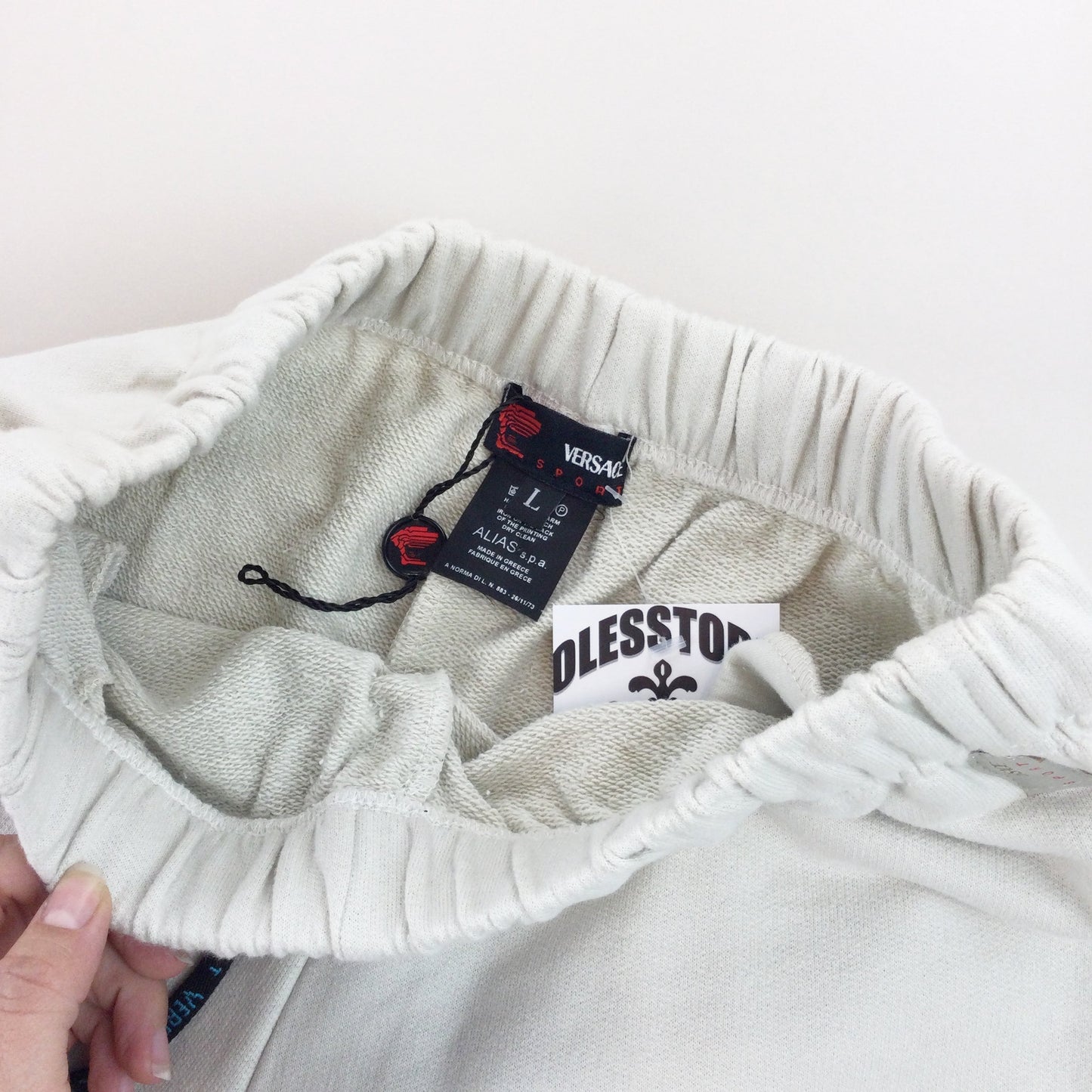 Versace Sport Sweatpant Deadstock Jogger - Large-VERSACE-olesstore-vintage-secondhand-shop-austria-österreich