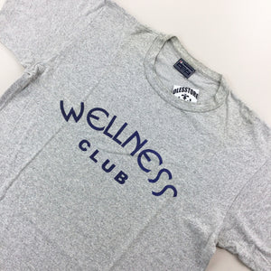 Champion 80s 'Wellness Club' T-Shirt - Large-Champion-olesstore-vintage-secondhand-shop-austria-österreich