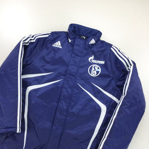 Adidas x Schalke04 Coat - Medium-Adidas-olesstore-vintage-secondhand-shop-austria-österreich