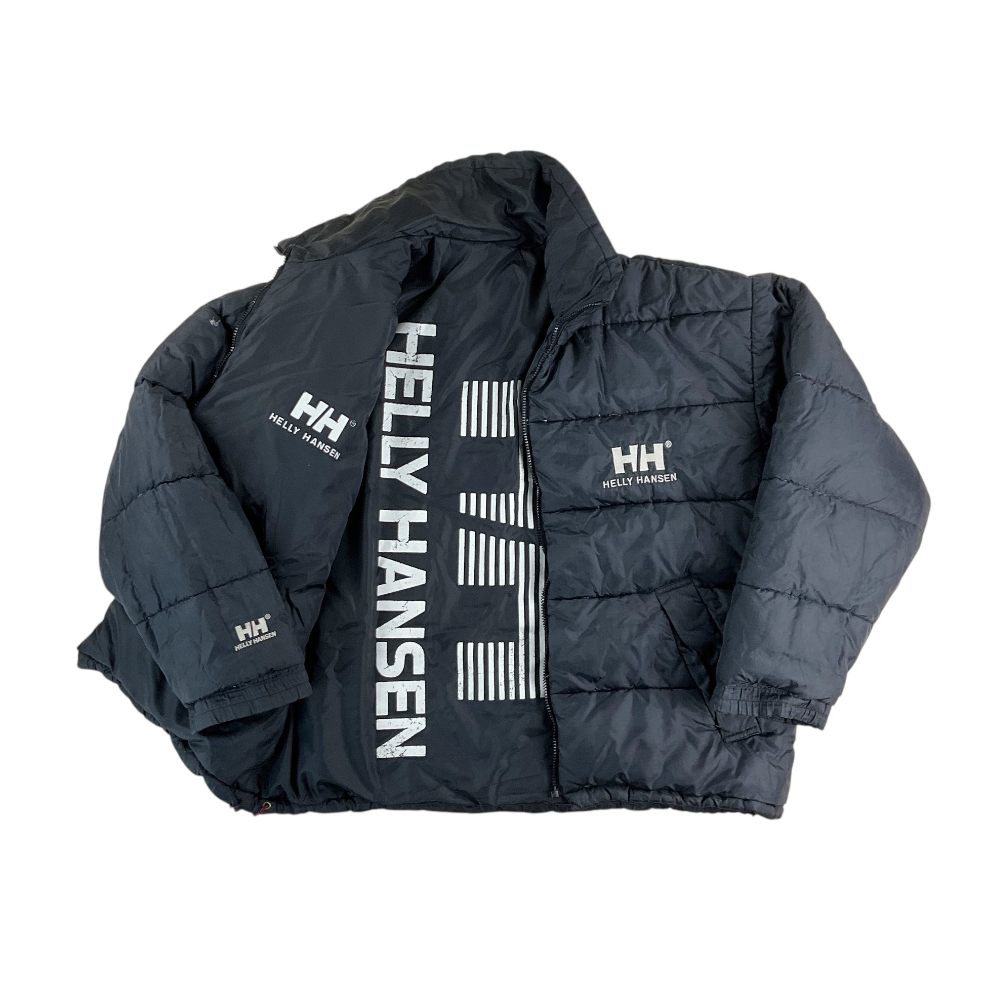 Helly Hansen Wende Daunen Jacke - Large-HELLY HANSEN-olesstore-vintage-secondhand-shop-austria-österreich