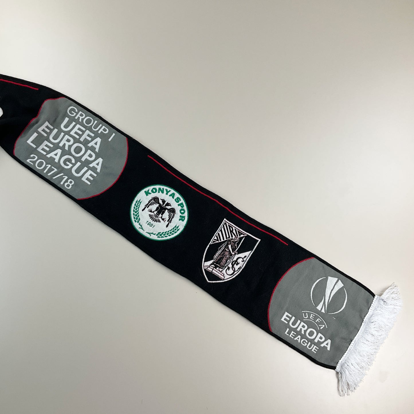 Uefa Europa League 2017/18 Konyaspor x Salzburg Schal-UEFA Champions League-olesstore-vintage-secondhand-shop-austria-österreich