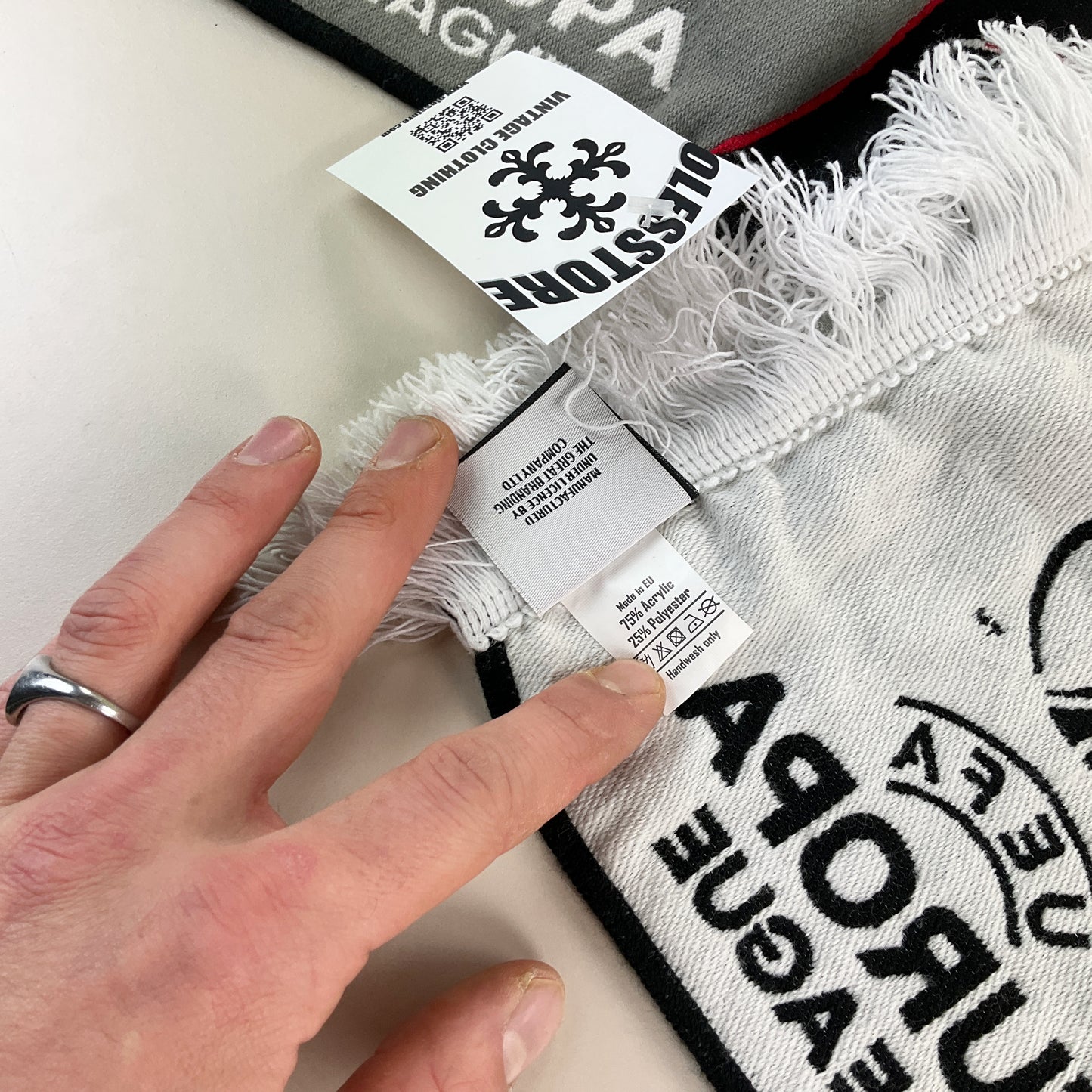 Uefa Europa League 2017/18 Konyaspor x Salzburg Schal-UEFA Champions League-olesstore-vintage-secondhand-shop-austria-österreich