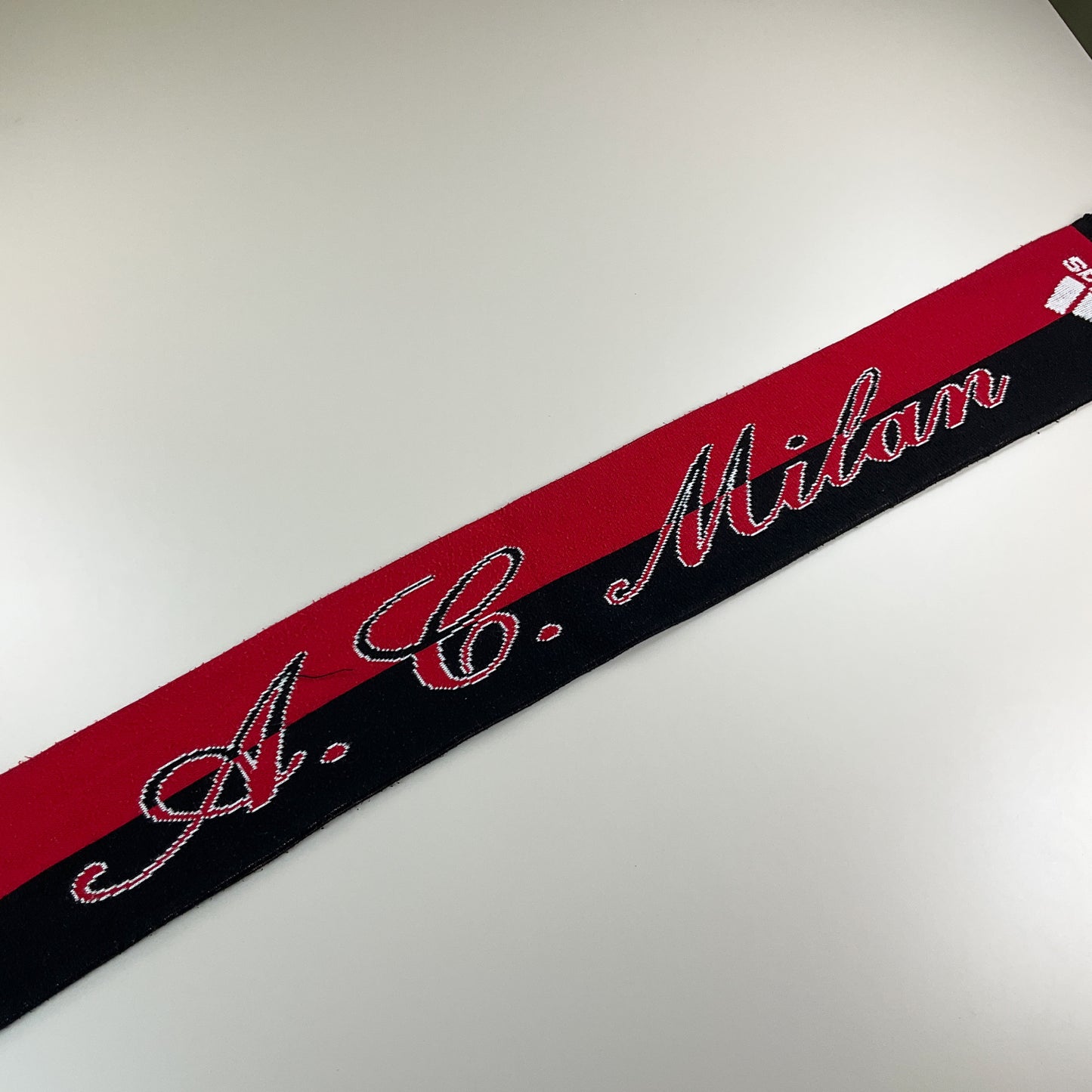 Adidas AC Milan 00s Schal-ADIDAS-olesstore-vintage-secondhand-shop-austria-österreich