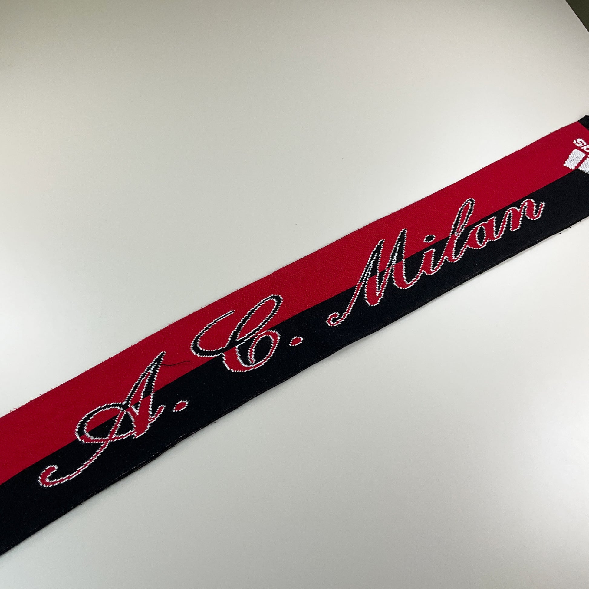 Adidas AC Milan 00s Schal-ADIDAS-olesstore-vintage-secondhand-shop-austria-österreich