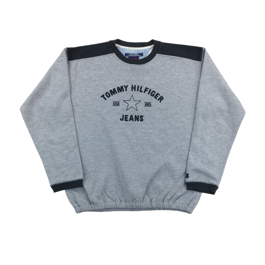 Tommy Hilfiger Jeans Sweatshirt - Medium-FRUIT OF THE LOOM-olesstore-vintage-secondhand-shop-austria-österreich
