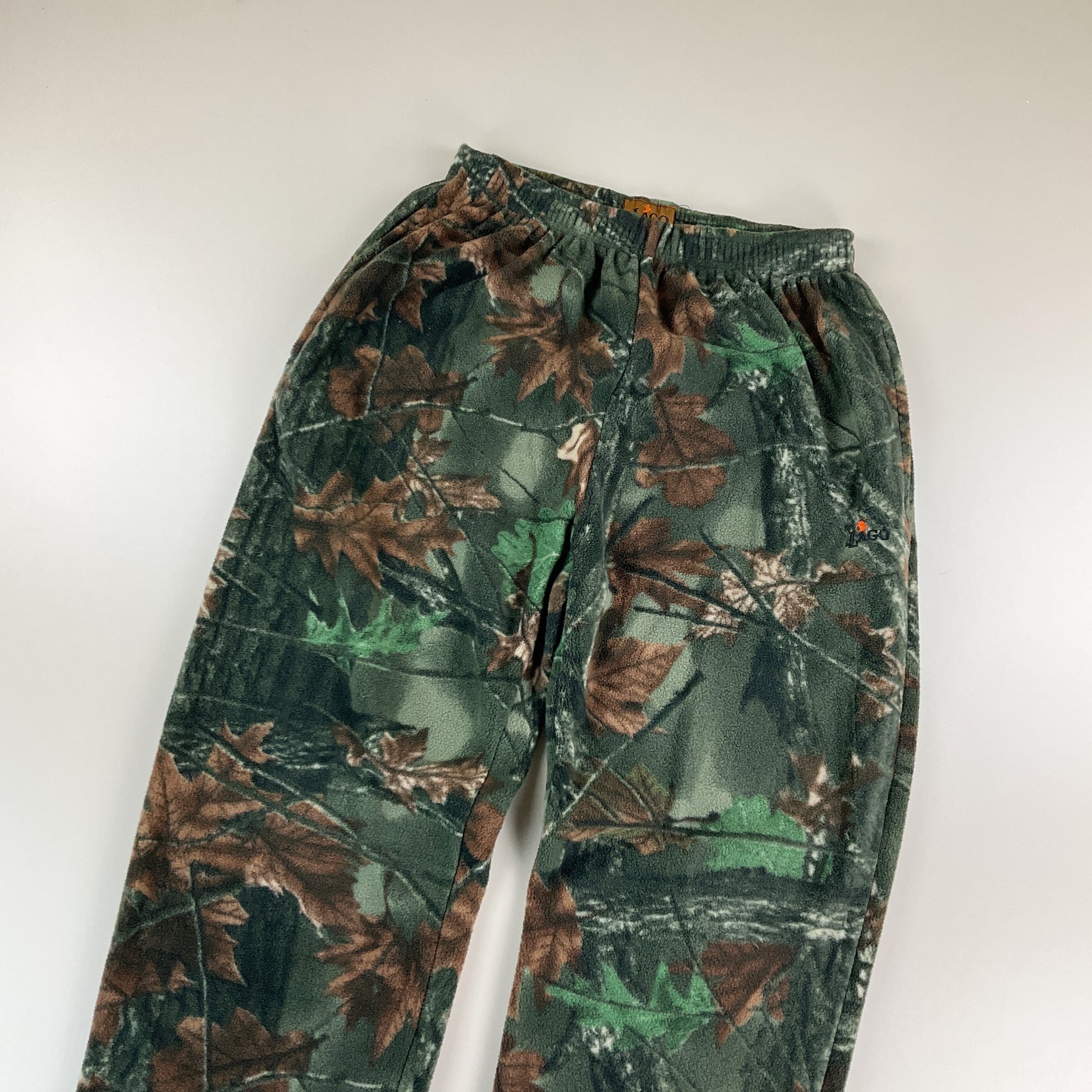 Lago Real Tree 00s Fleece Hose - Large-Lago-olesstore-vintage-secondhand-shop-austria-österreich