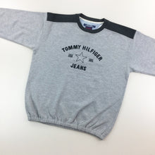 Load image into Gallery viewer, Tommy Hilfiger Jeans Sweatshirt - Medium-FRUIT OF THE LOOM-olesstore-vintage-secondhand-shop-austria-österreich