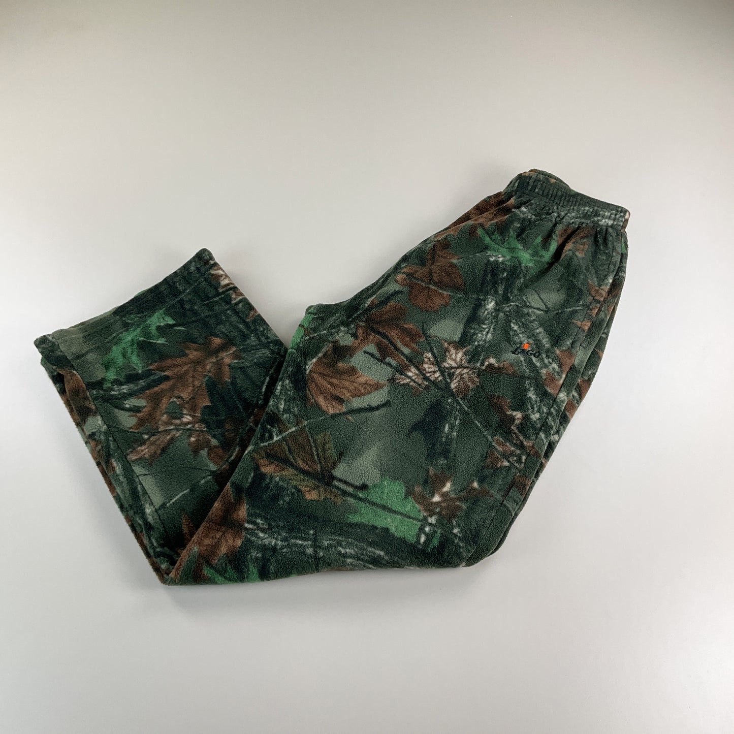 Lago Real Tree 00s Fleece Hose - Large-Lago-olesstore-vintage-secondhand-shop-austria-österreich