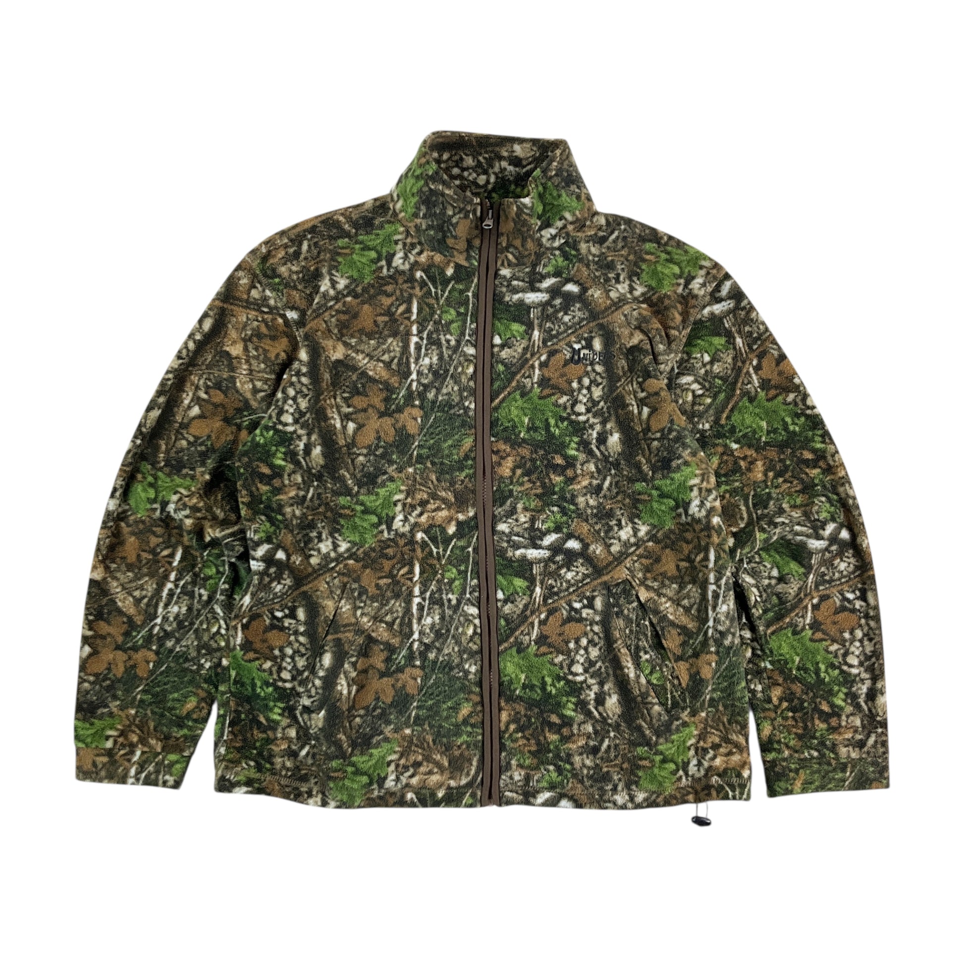 Real Tree Fleece Jacke - Medium-Univers-olesstore-vintage-secondhand-shop-austria-österreich