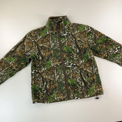 Real Tree Fleece Jacke - Medium-Univers-olesstore-vintage-secondhand-shop-austria-österreich
