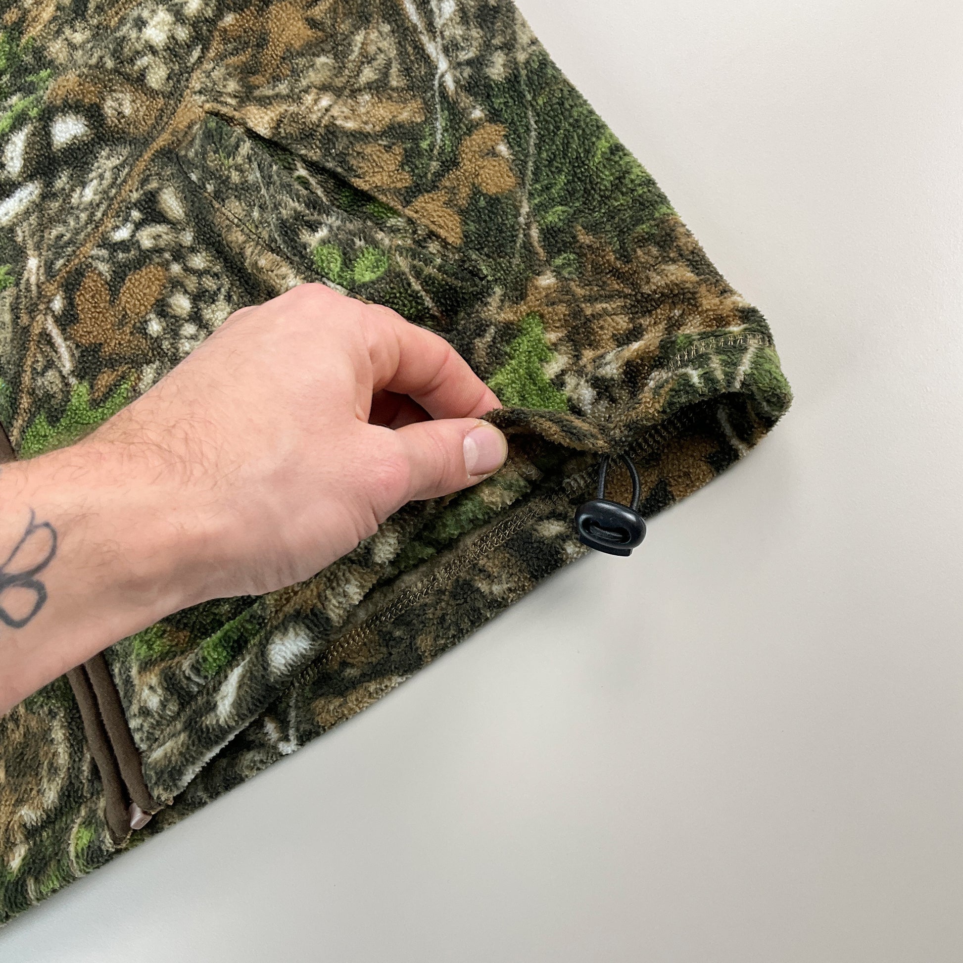 Real Tree Fleece Jacke - Medium-Univers-olesstore-vintage-secondhand-shop-austria-österreich