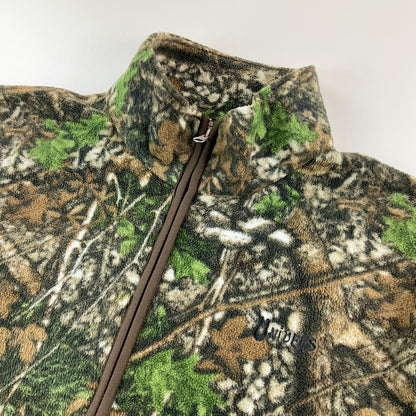 Real Tree Fleece Jacke - Medium-Univers-olesstore-vintage-secondhand-shop-austria-österreich